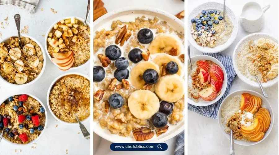 oatmeal breakfast recipes