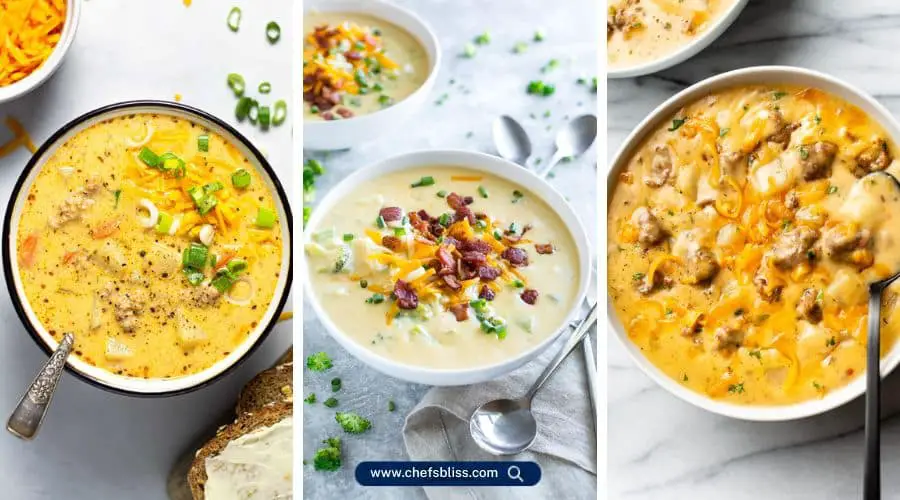 potato cheese soup recipes