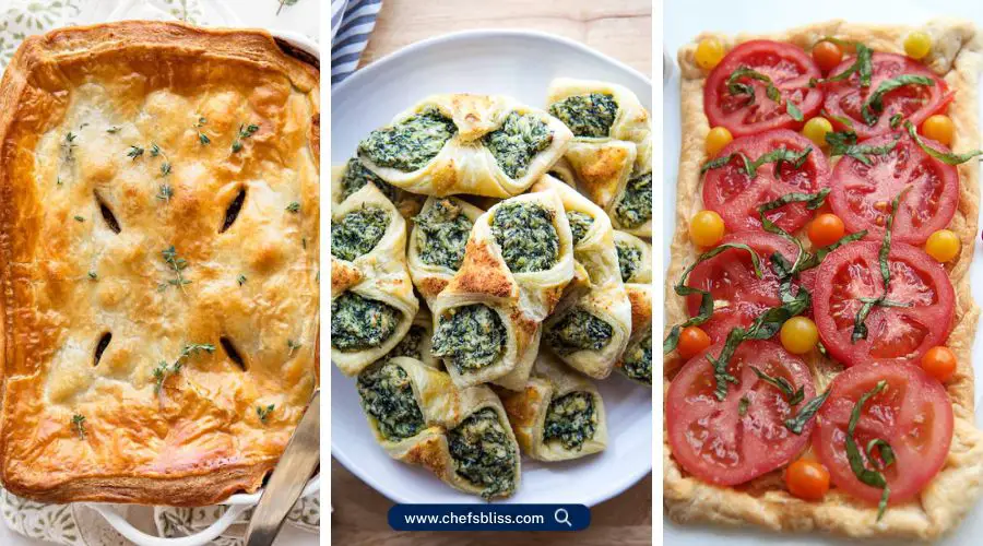 puff pastry dinner recipes