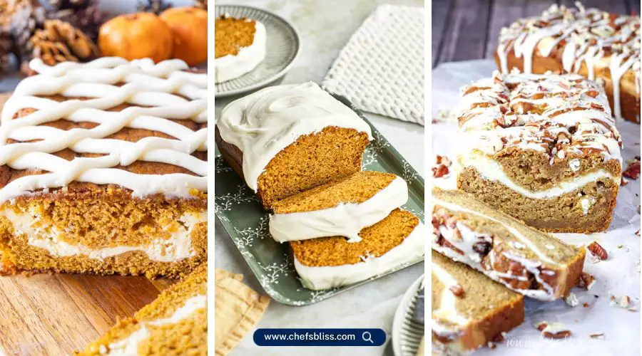 pumpkin cream cheese bread recipes