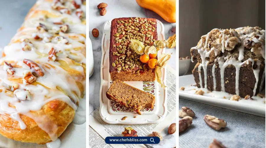 pumpkin pecan bread recipes