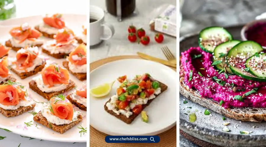 rye bread appetizer recipes