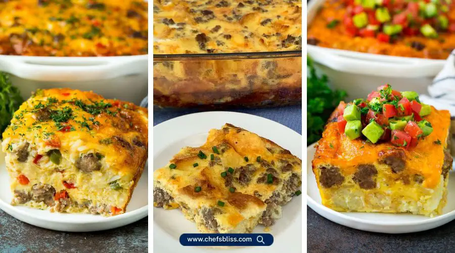 sausage breakfast casserole recipes