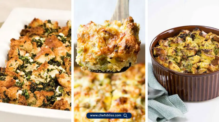 savory bread casserole recipes