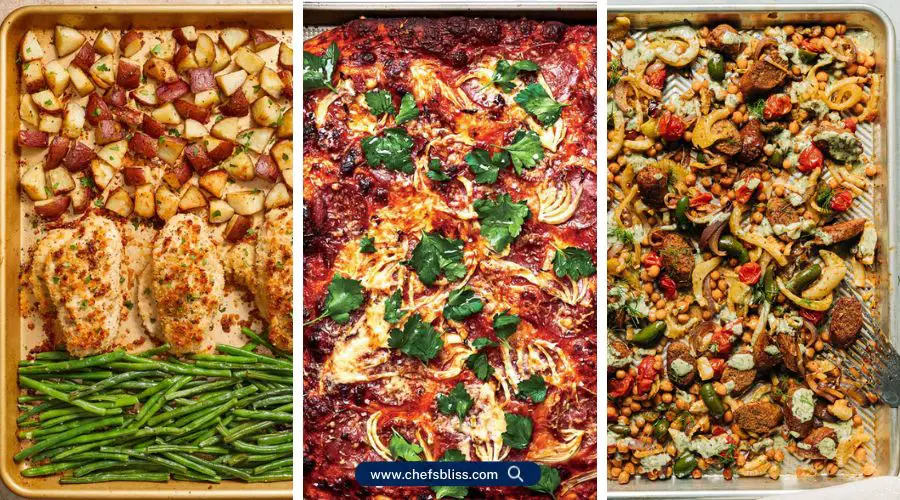 sheet pan dinner recipes