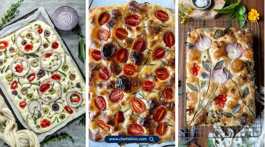 sourdough focaccia bread recipes