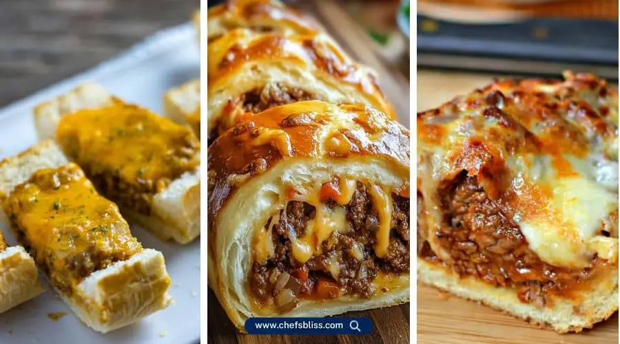 stuffed ground beef bread recipes