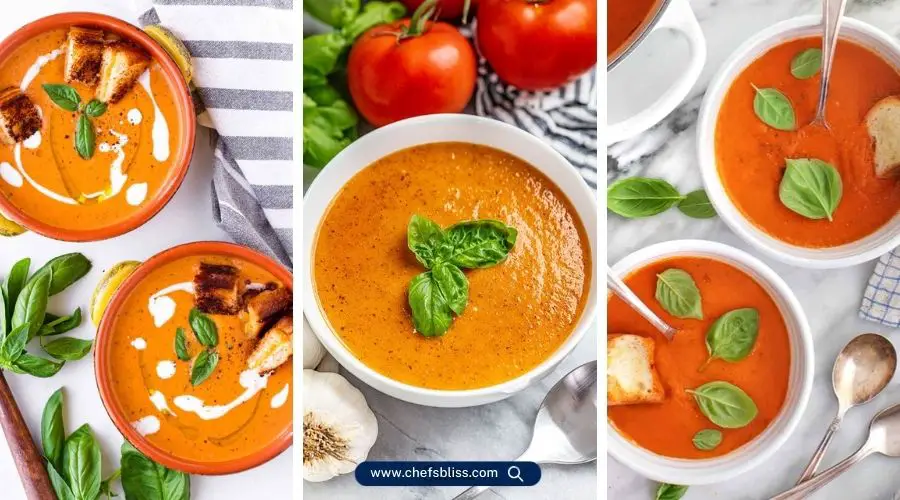 tomato basil soup recipes