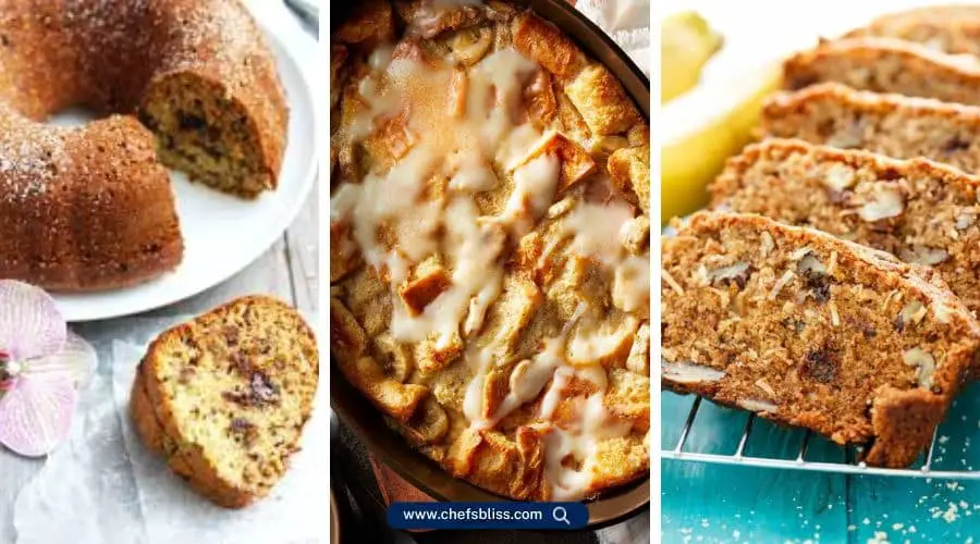 vanilla pudding banana bread recipes