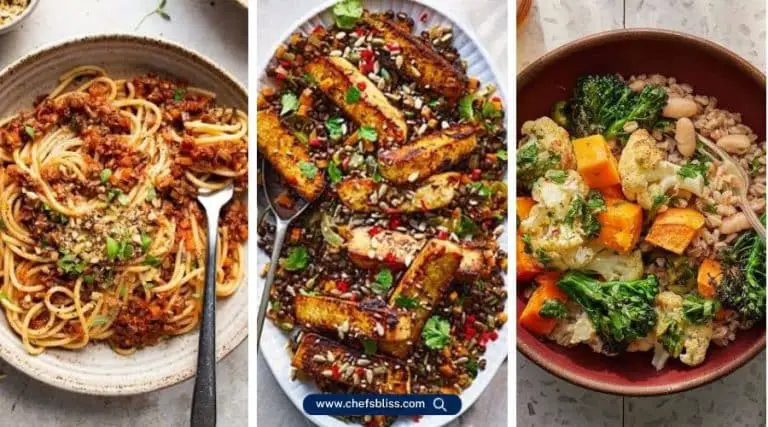 vegan protein recipes