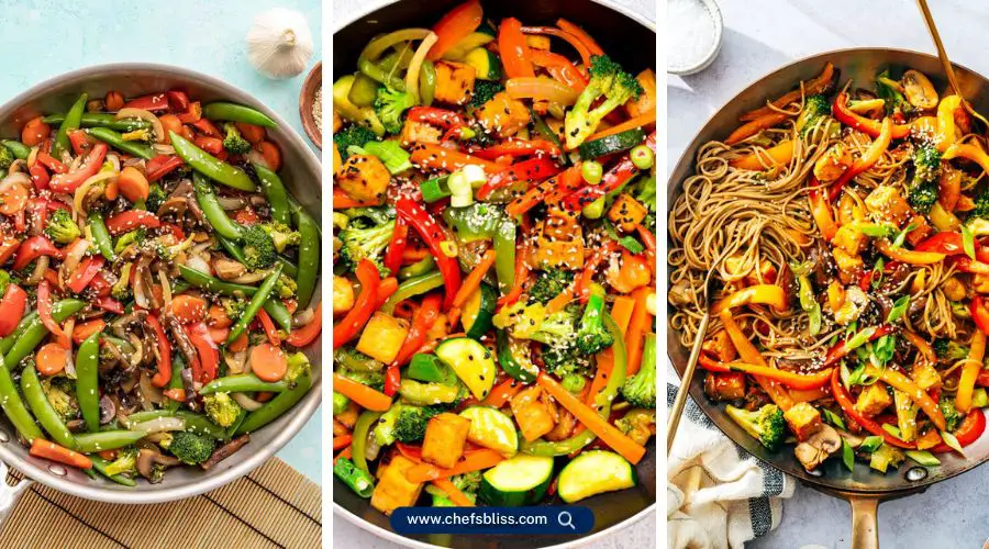 vegan stir fry recipes