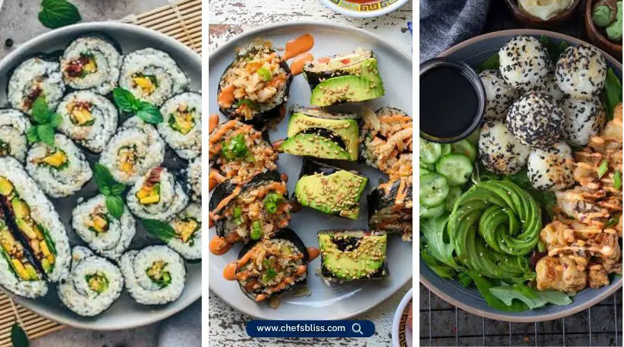 vegan sushi recipes