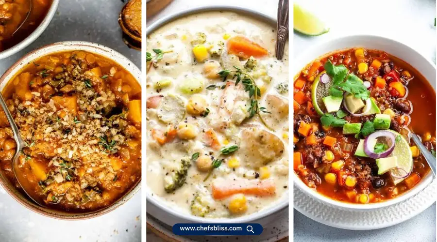 vegan vegetable soup recipes