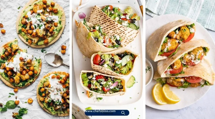 vegetarian pita bread recipes