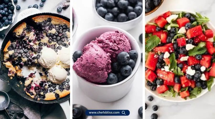 blueberry dinner recipes