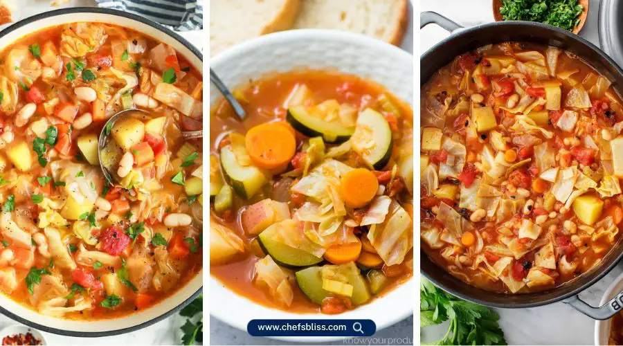 cabbage vegetable soup recipes