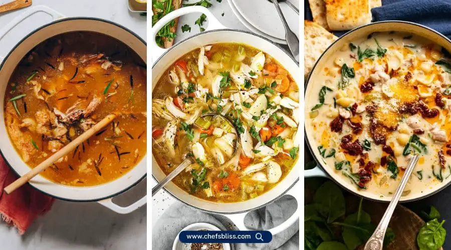 chicken broth dinner recipes