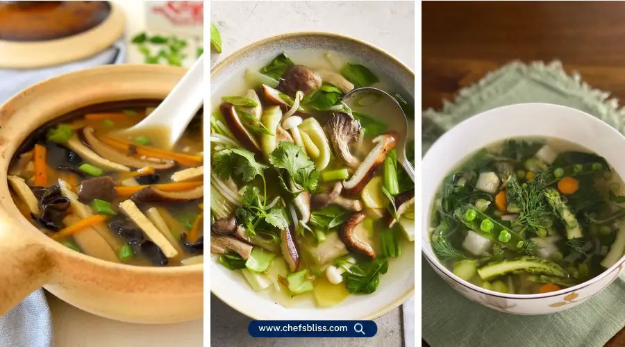 chinese vegan soup recipes