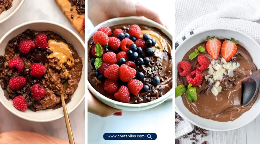 chocolate breakfast recipes