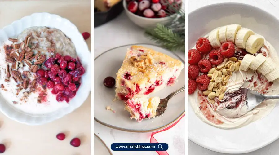 cranberry breakfast recipes