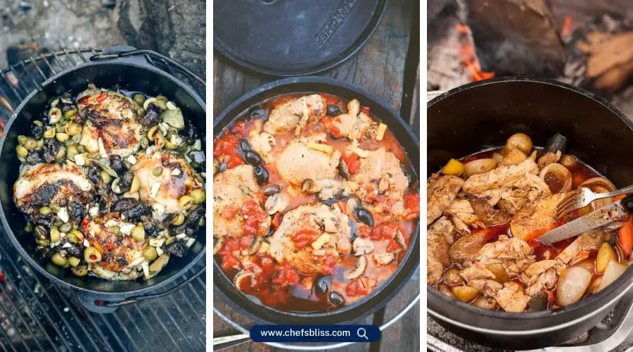 dutch oven camping chicken recipes
