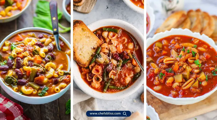 italian minestrone soup recipes