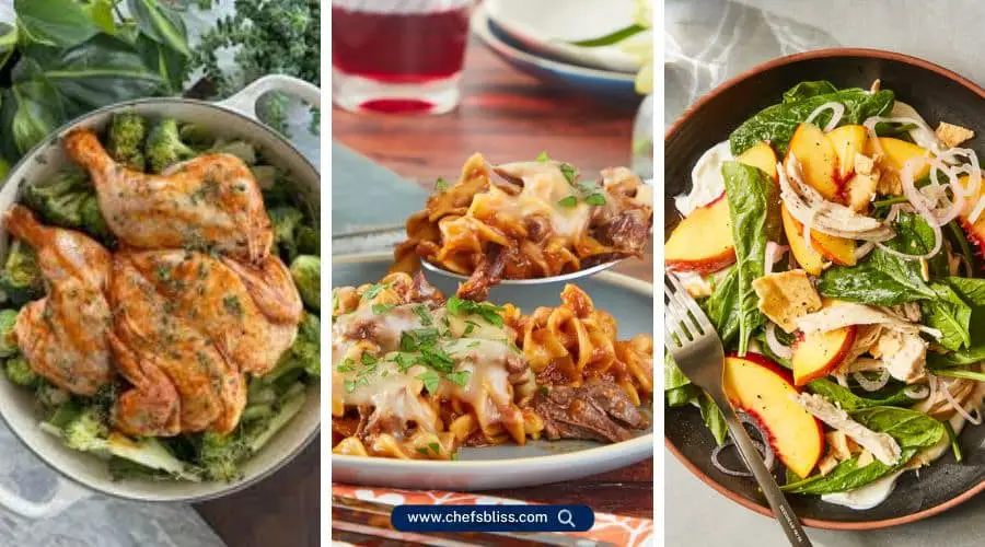large dinner recipes