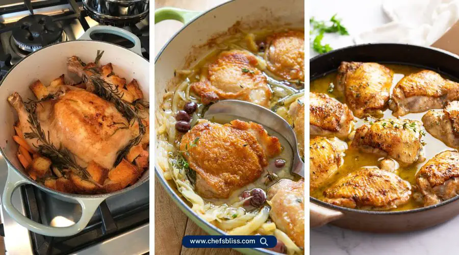 le creuset dutch oven chicken thigh recipes