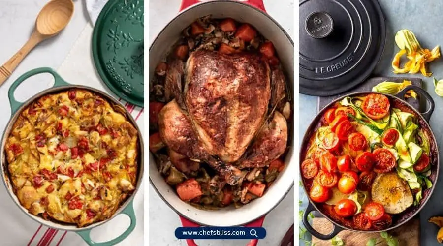 le creuset dutch oven recipes