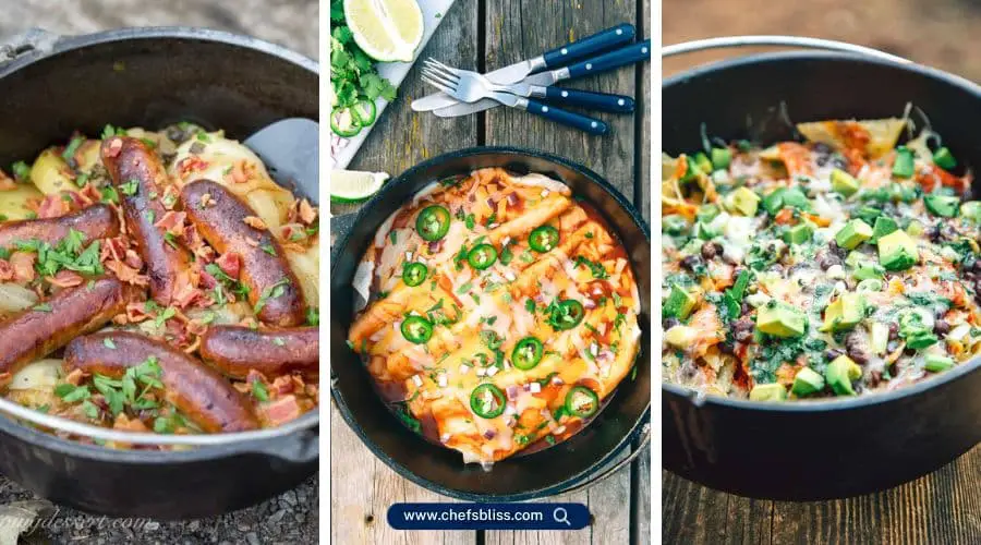 lodge dutch oven camping recipes