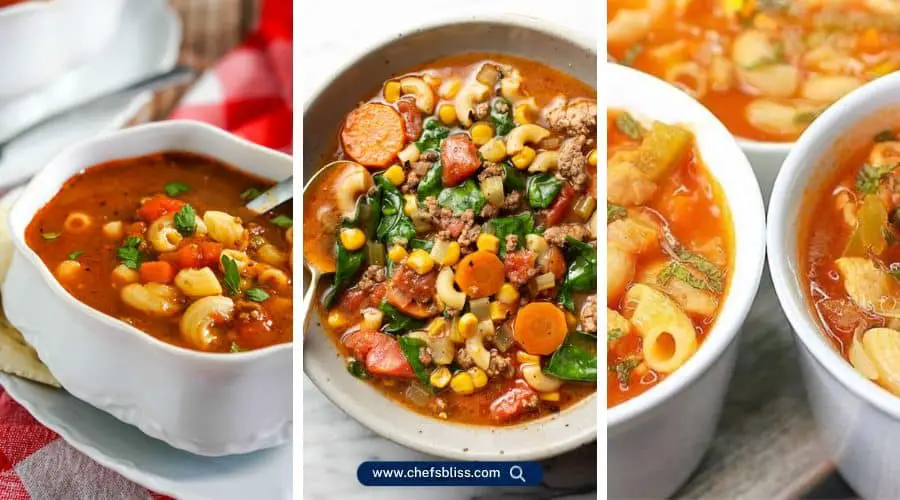 macaroni soup recipes