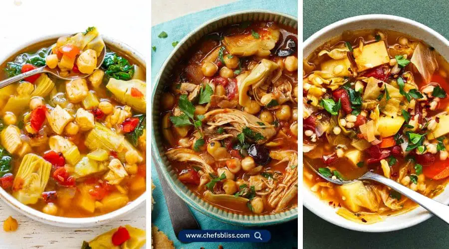 mediterranean chicken soup recipes