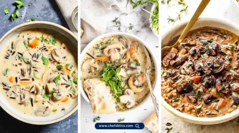 mushroom rice soup recipes
