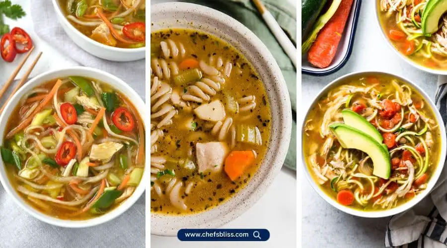 paleo chicken noodle soup recipes