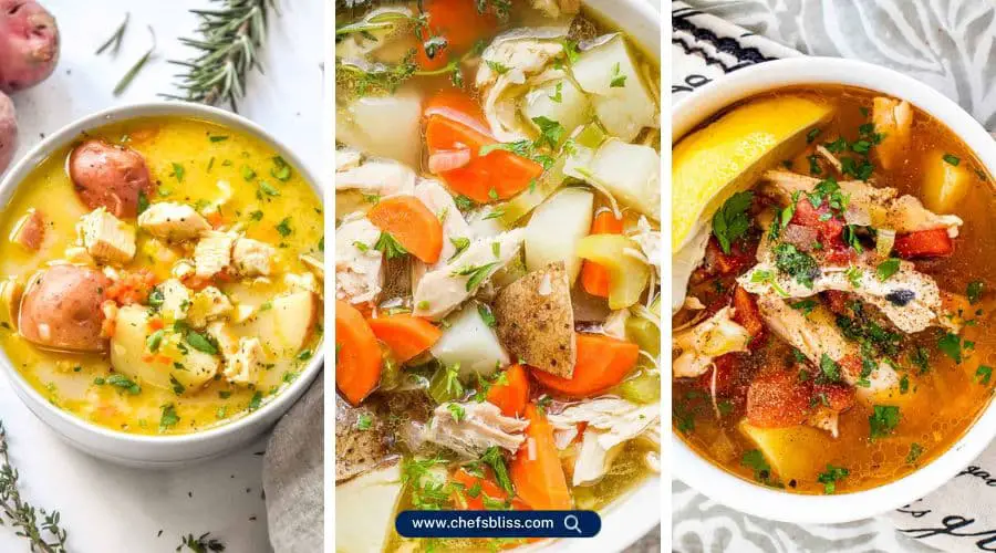 potato chicken soup recipes