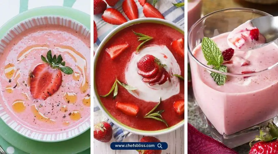 strawberry soup recipes