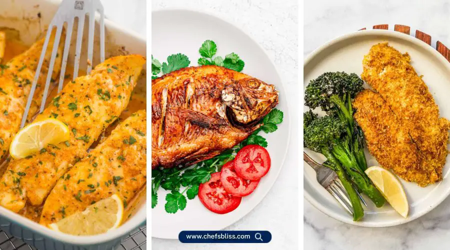 tilapia lunch recipes