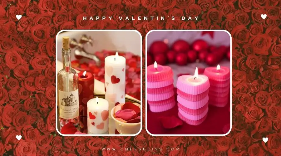 valentine’s day DIY candle making ideas