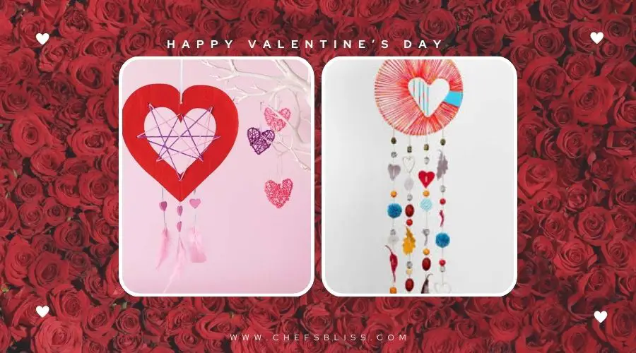 valentine’s day DIY dreamcatcher ideas