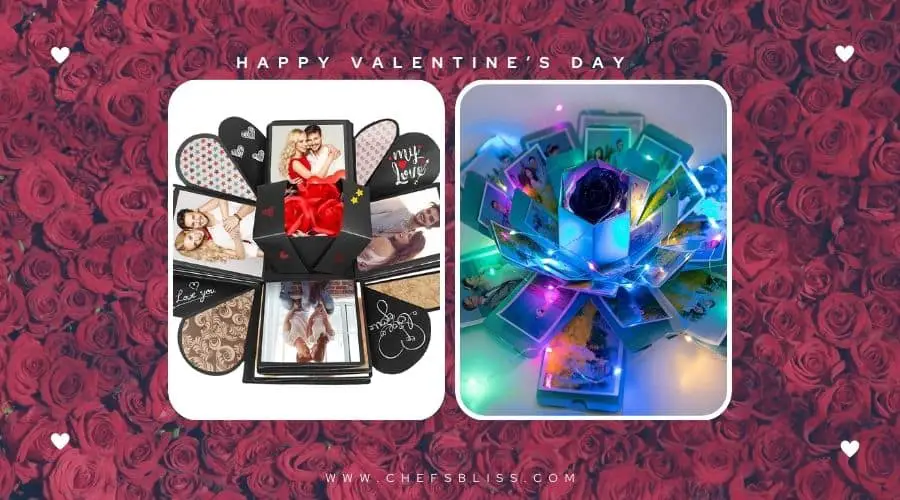 valentine’s day DIY photo album gift ideas