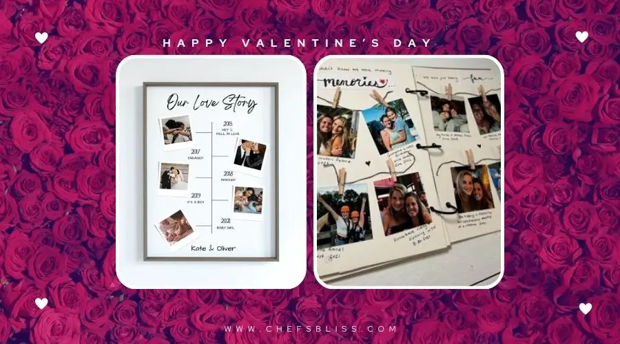 valentine’s day DIY photo album ideas