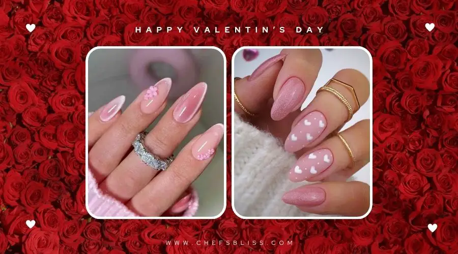 valentine’s day acrylic nail ideas