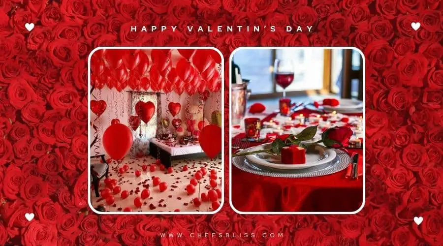 valentine’s day anniversary decor ideas