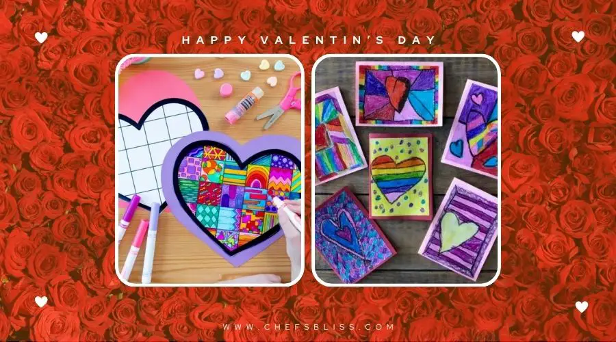 valentine’s day art class ideas