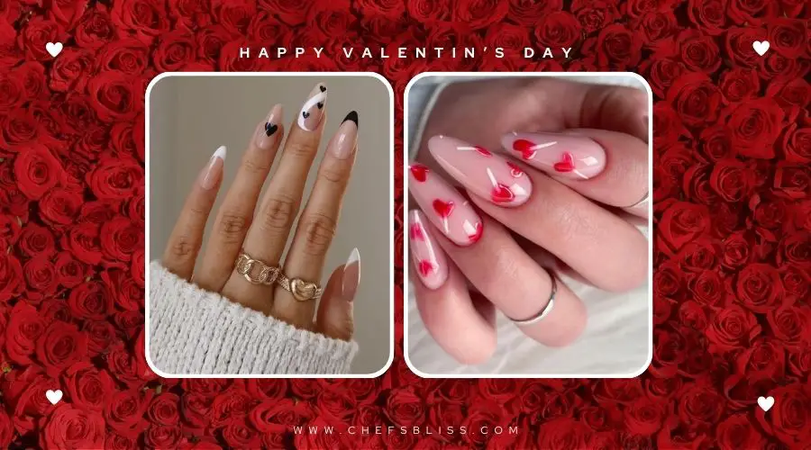 valentine’s day bold love nail ideas