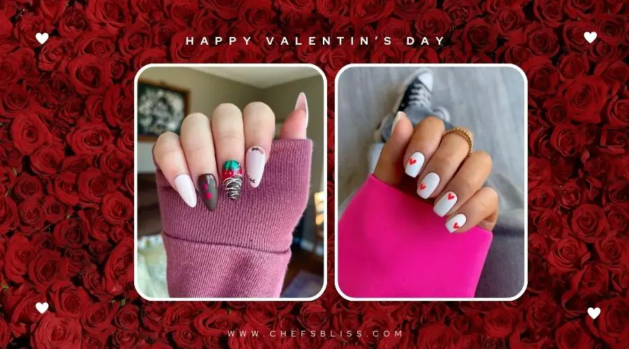 valentine’s day candy inspired nail ideas