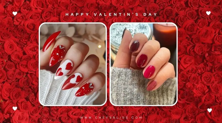 valentine’s day chic nail ideas