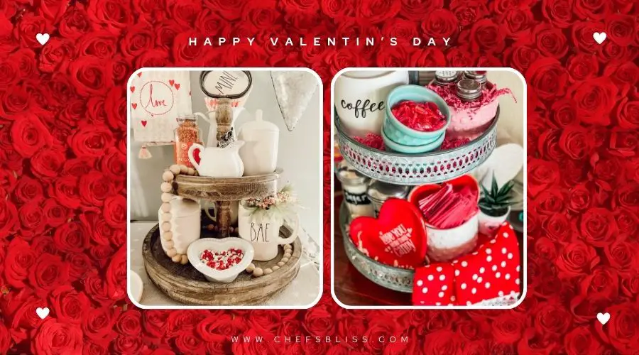 valentine’s day coffee station decor ideas