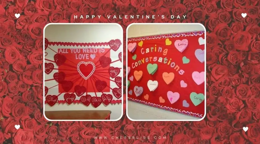 valentine’s day corkboard decor ideas