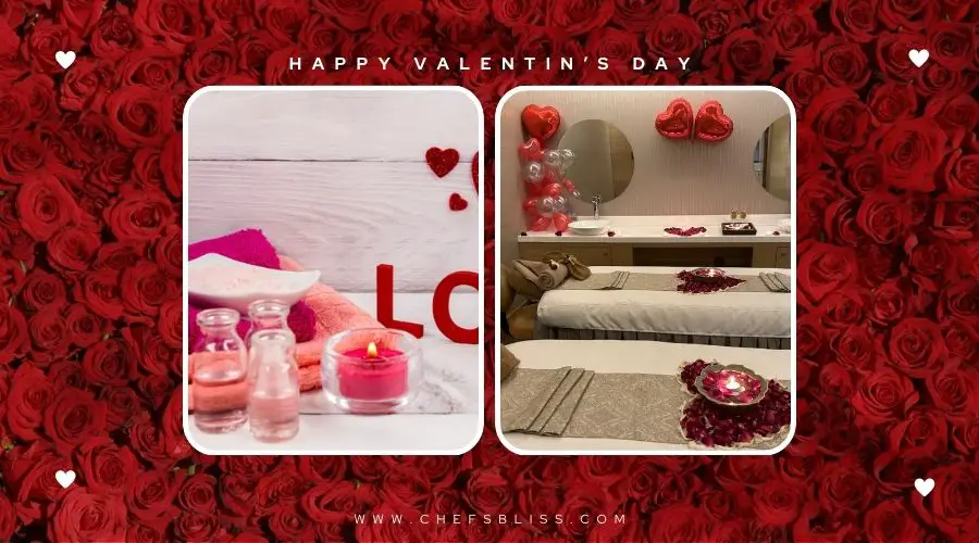 valentine’s day couple spa day ideas